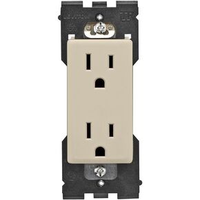 مخرج Leviton RER20-RN Renu المقاوم للعبث، 20 أمبير، 125 فولت تيار متردد، البحرية الغنية in Kuwait