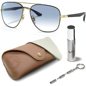 Ray-Ban RB3683 Square Shaped Sunglasses for Men & Women with Official RAYBAN Eyewear Kit in Saudi Arabia