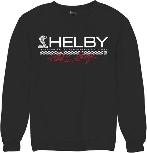 Tee Hunt Shelby Legendary Racing Performance Since 1962 Sweatshirt Mustang Cobra GT Muscle Car GT500 Powered by Ford Crewneck in Saudi Arabia