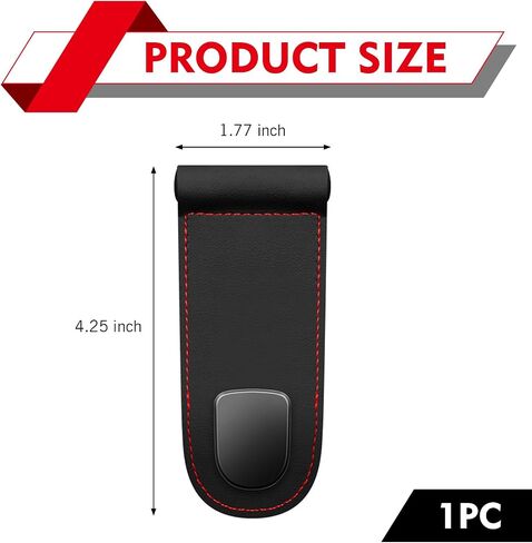 Shakas Car Co-Pilot Glovebox Hook جلد فاخر، خطافات معدنية متعددة الوظائف مضادة للانزلاق للحقائب ونظارات المحفظة والمظلة، منظم تخزين داخلي للمركبة، عالمي لسيارات RV، وسيارات الدفع الرباعي، والشاحنات (النوع B) in Kuwait