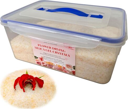7 Pounds Color Indicating Premium Silica Gel Flower Drying Crystals Desiccant in Saudi Arabia
