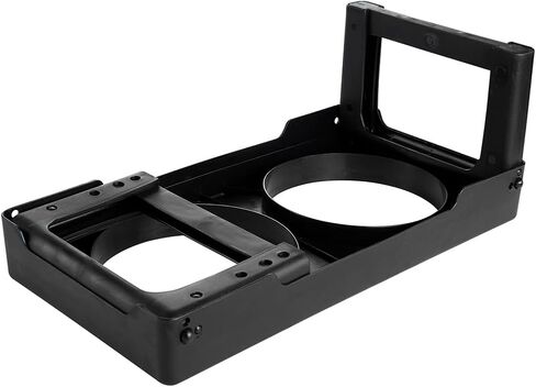 Adjustable Elevated Pet Bowl Stand with Bowls - Suitable for Dogs and Pets of Various Sizes - 4 Height Options (3", 8", 10", and 11") in Saudi Arabia