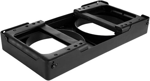 Adjustable Elevated Pet Bowl Stand with Bowls - Suitable for Dogs and Pets of Various Sizes - 4 Height Options (3", 8", 10", and 11") in Saudi Arabia