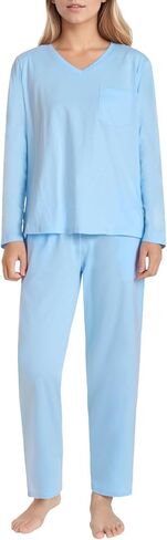 Latuza نساء صغيرات القطن pajama وضعت الأكمام طويلة الأكمام الحجم الصغير in Saudi Arabia