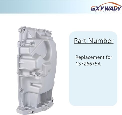 GXYWADY Engine Oil Pan Transmission Oil Pan Replacement for Focus 2005-2011 Replacement for Transit Connect 2010-2013 L4 2.0L Replacement for 1S7Z6675A in Saudi Arabia