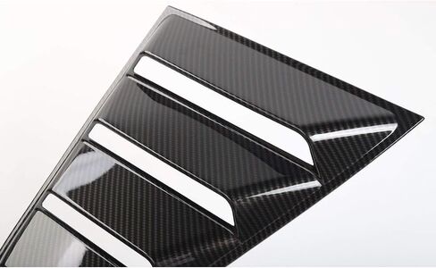 2pcs ABS Car Rear Window Blinds Carbon Fiber + Parts for Chevy for Camaro 2017-2018 HUAMAO20181534 in Saudi Arabia