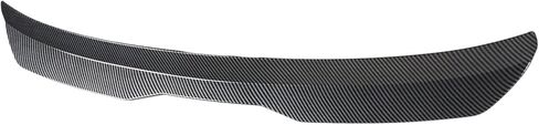 Rear Window Roof Spoiler Visor Deflector Universal Fit Reduce Top Lip Trim, Car Exterior Rear Window Roof Spoiler Visor Deflector Universal Fit (Carbon Fiber Style) in Saudi Arabia