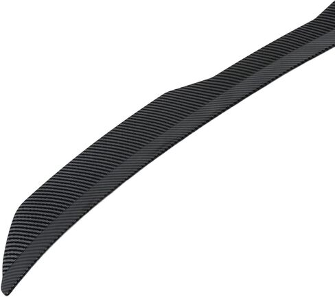 Rear Window Roof Spoiler Visor Deflector Universal Fit Reduce Top Lip Trim, Car Exterior Rear Window Roof Spoiler Visor Deflector Universal Fit (Carbon Fiber Style) in Saudi Arabia
