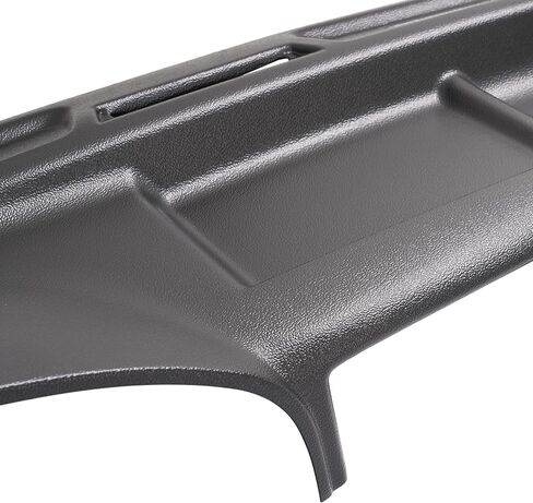 HECASA Dashboard Cover Compatible with 1992-1997 Ford Bronco F-150 F-250 F-350 F150 F250 F350 Dash Panel Bezel Instrument Pad Lid ABS Plastic Gray in Saudi Arabia
