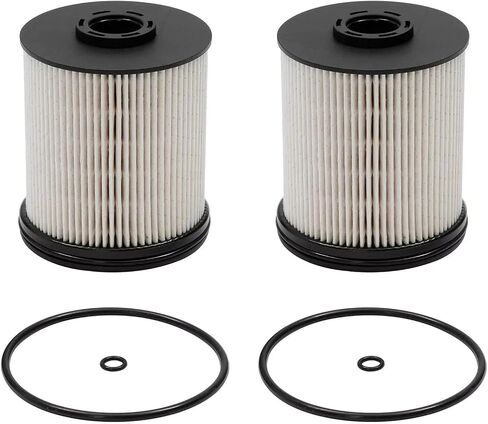 TP1015 Fuel Filter for 6.6L Duramax Diesel Compatible with 2017-2024 Chevy Silverado GMC Sierra 2500HD 3500HD, 2014-2019 Chevy Cruze, 23304096, 22937279, 23456595, with Seals, 2 Pack in Saudi Arabia