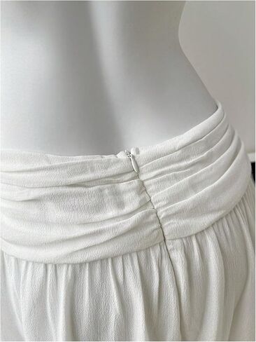 تنورة Verdusa النسائية ذات الطبقات المكشكشة ذات الخصر المنخفض والتنانير القصيرة غير المتماثلة in Kuwait