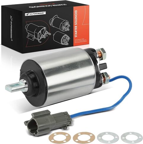 A-Premium Starter Solenoid Compatible with Nissan, Infiniti Models - 300ZX 1990-1996, J30 1993-1997, 3.0L - 12V in Saudi Arabia