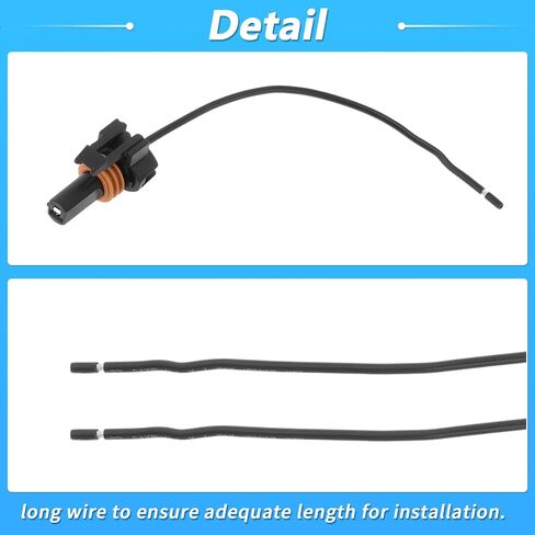 2 PCS LS Gen 4 Starter Motor Solenoid Connector Pigtail Plug LS3 Starter Solenoid Connector for Chevrolet Corvette C6 2008-2013 for Chevrolet Camaro SS No.12065172/WPSTR40 in Saudi Arabia