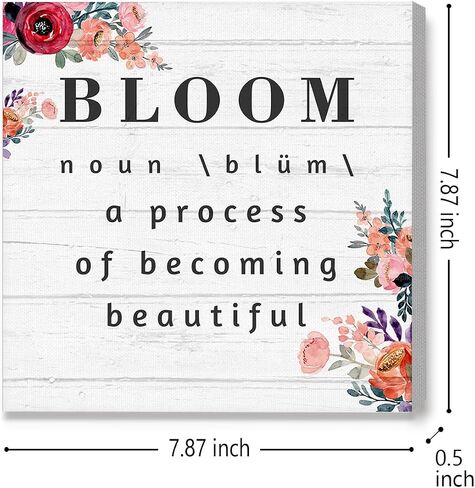 Life is Like The Bathroom Wall Art,Funny Bathroom Wall Decor,Rustic Life is Like The Bathroom Sign Canvas Frame Poster for Home Bathroom Restroom Wall Decor in Saudi Arabia