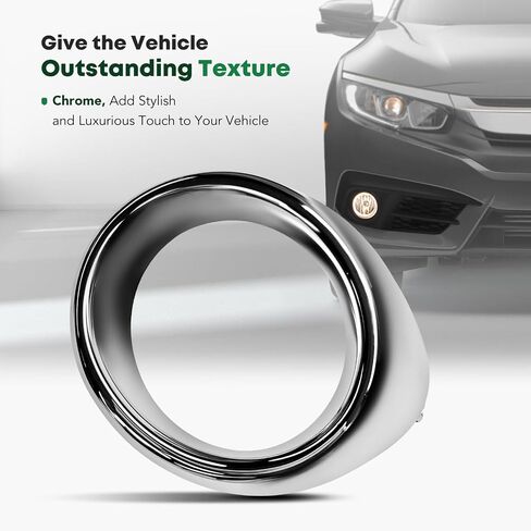 YHTAUTO Fog Light Trim Fits Lexus ES300h ES350 2013-2015 Front Bumper Fog Light Bezel Trim Right Passenger Side in Saudi Arabia