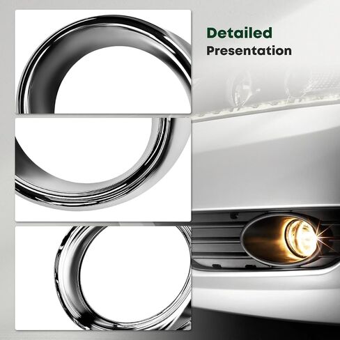 YHTAUTO Fog Light Trim Fits Lexus ES300h ES350 2013-2015 Front Bumper Fog Light Bezel Trim Right Passenger Side in Saudi Arabia