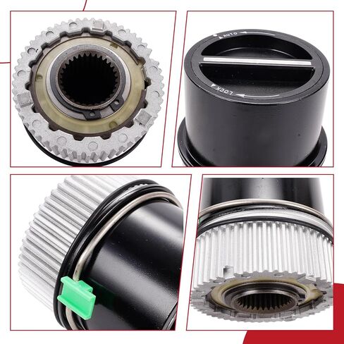 Locking Hubs fits for 1999-2005 Ford F250 F350 F450 F550 Super Duty & Excursion & Lincoln Navigitor Expedition 4WD Auto Locking Hub Replacement 1C3Z-3B396-CB 600-203 - 2PCS in Kuwait