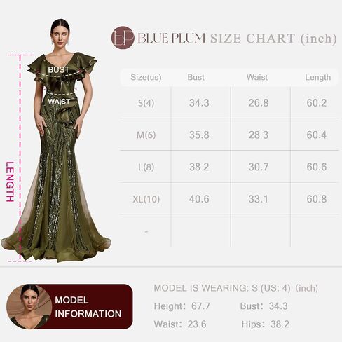 Elegant Floor Length Dresses Women Formal V Neck Sequin Evening Gowns Event Gala Mermaid Mesh Prom Ball Dress Luxury in Kuwait