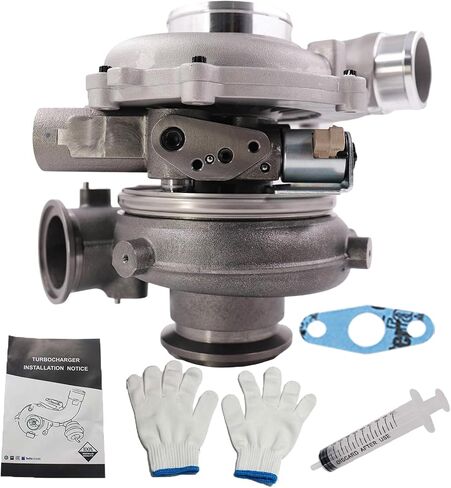 TOPAZ GT3782VA Turbo Turbocharger Compatible with Ford F250 F350 F450 F550 Super Duty Excursion 6.0L V8 Diesel 2003-2004 V110 Navistar-International Engine 3C3Z6K682CCRM 1837984C91 in Saudi Arabia