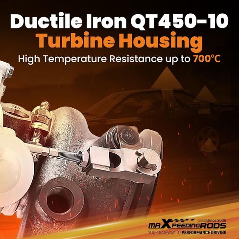 maXpeedingrods MGT1446 Turbo Turbocharger Kit, for Volkswagen Jetta Passat Beetle 1.8T 2014-2020, 817808-5011 817808-0011, Basic VL Series in Saudi Arabia