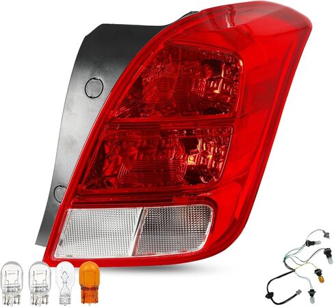 مصباح خلفي JSBOYAT يناسب 2013-2016 Chevy Trax 17-19 Trax LS [نوع الهالوجين] مجموعة الضوء الخلفي الخارجي OE مصباح ذيل الفرامل البديل المباشر LH (جانب السائق الأيسر) in Saudi Arabia