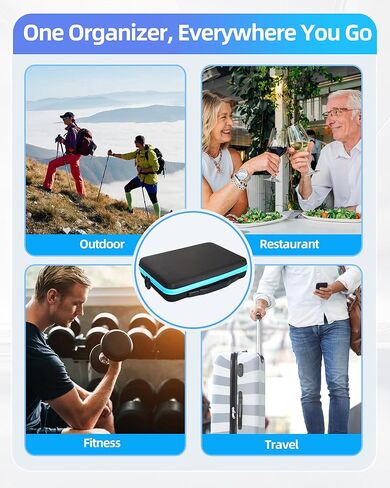 60 فتحة حامل قارورة أنسولين 10 مل، منظم تخزين حافظة الببتيد وواقي للثلاجة والسفر، يناسب قوارير قياسية 10 مل، هدية لمرضى السكر in Kuwait