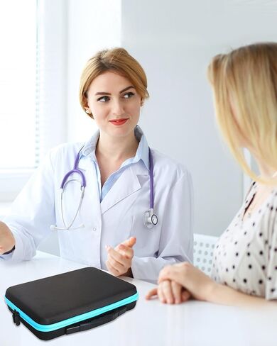 60 فتحة حامل قارورة أنسولين 10 مل، منظم تخزين حافظة الببتيد وواقي للثلاجة والسفر، يناسب قوارير قياسية 10 مل، هدية لمرضى السكر in Kuwait