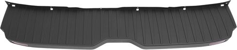 HECASA Rear Bumper Step Cover Compatible with 2015-2024 Ford Transit with Trailer Hitch Bumper Step Plate Panel Plastic (PC) Black Fit Low Roof Vans in Saudi Arabia