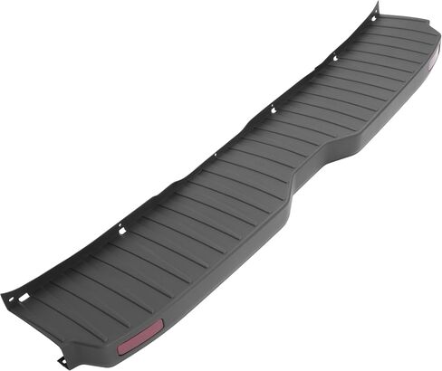 HECASA Rear Bumper Step Cover Compatible with 2015-2024 Ford Transit with Trailer Hitch Bumper Step Plate Panel Plastic (PC) Black Fit Low Roof Vans in Saudi Arabia