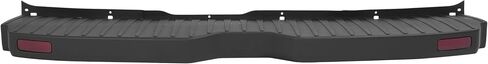 HECASA Rear Bumper Step Cover Compatible with 2015-2024 Ford Transit with Trailer Hitch Bumper Step Plate Panel Plastic (PC) Black Fit Low Roof Vans in Saudi Arabia