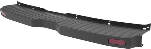 HECASA Rear Bumper Step Cover Compatible with 2015-2024 Ford Transit with Trailer Hitch Bumper Step Plate Panel Plastic (PC) Black Fit Low Roof Vans in Saudi Arabia