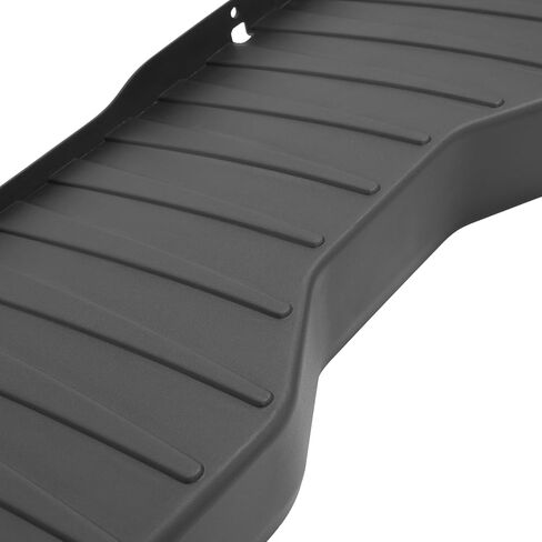 HECASA Rear Bumper Step Cover Compatible with 2015-2024 Ford Transit with Trailer Hitch Bumper Step Plate Panel Plastic (PC) Black Fit Low Roof Vans in Saudi Arabia