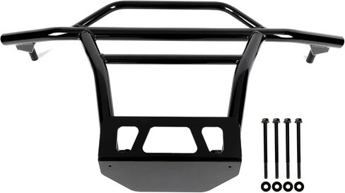 Suitable for Front Bumper Brush Guard Compatible with 2009-2020 Polaris RZR 170 Replacement for 2877813 Powder Coated Black Steel in Saudi Arabia