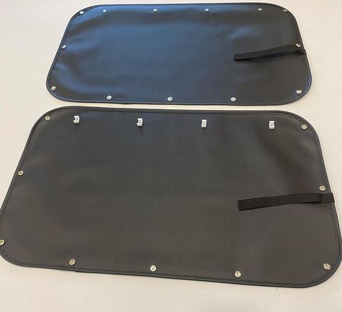 Generic Curtains Compatible with Peterbilt 379-389. Sleeper Window Curtains L+R. Window Covers. (Gray), P379V in Saudi Arabia