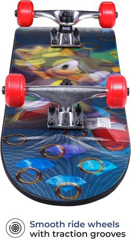 Barbie - 31" Lenticular Skateboard with Pro Trucks, Full Grip Tape, 9-Ply Maple Deck, Ideal for All Experience Levels in Saudi Arabia