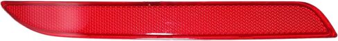 Bumper Reflector Rear Left Bumper Reflector Side Marker for BMW 528i 2012-2016 ABS Red in Saudi Arabia