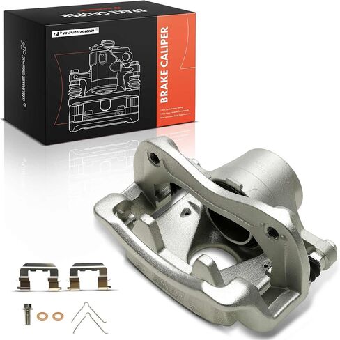 A-Premium Disc Brake Caliper Assembly with Bracket Compatible with Kia Niro 2017-2022 & Hyundai Ioniq 2017-2020 - Front Left Driver Side in Saudi Arabia