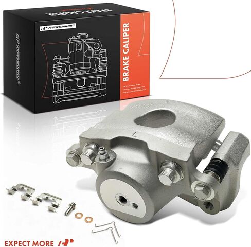 A-Premium Disc Brake Caliper Assembly with Bracket Compatible with Kia Niro 2017-2022 & Hyundai Ioniq 2017-2020 - Front Left Driver Side in Saudi Arabia