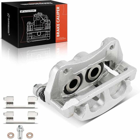 A-Premium Disc Brake Caliper Assembly with Bracket Compatible with Chevrolet, GMC, Buick & Cadillac - Equinox EV 2024-2025, Traverse, Traverse Limited, Blazer, Blazer EV, Acadia, Enclave in Saudi Arabia