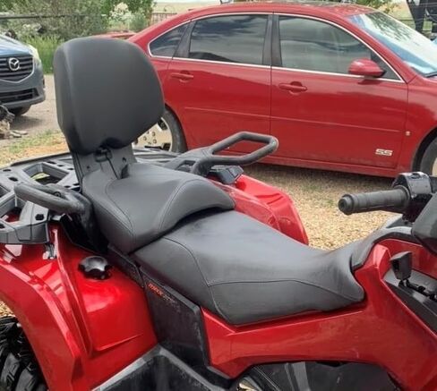 Quad Logic Replacement Seat Cover Kit for Can-Am Outlander MAX 450 570 650 850 1000 (Gen 2) – Driver, Passenger, and Backrest Covers – Made in USA – Replaces 708001847, 708001581 in Saudi Arabia