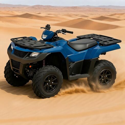 KUAFU ATV Seat Cover Compatible with 2005-2024 Suzuki KingQuad 400 450 700 750 All Models Seat Protector Black in Saudi Arabia