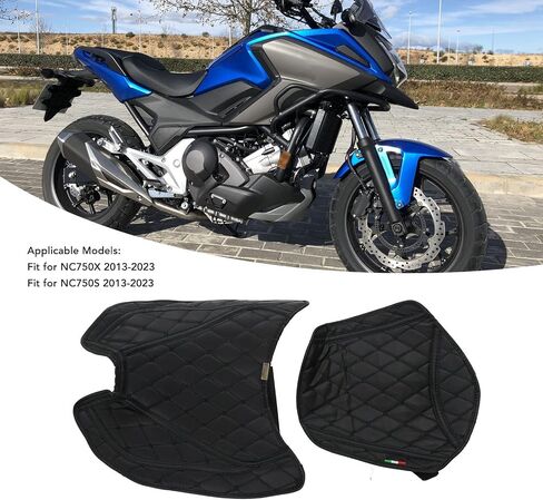 Aramox Motorcycle Seat Cushion Cover Fit for NC750, Motorcycle Seat Cover Comfortable Heat Insulation Breathable Vibration Absorption (Black) in Kuwait
