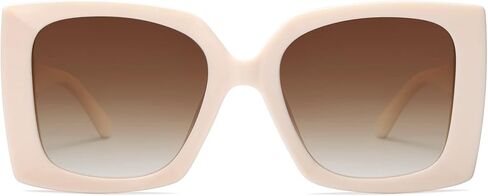 SOJOS Retro Square Polarized Womens Sunglasses Trendy Oversized Large Women's Big Shades SJ2224 in Saudi Arabia