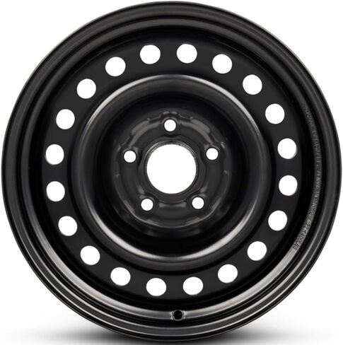 16x7" Reconditioned Genuine Factory OEM Black Steel Wheel Rim for Honda Civic 2016-2024 | 64096 in Saudi Arabia