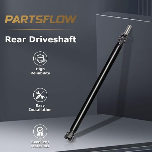 PartsFlow 60.91" Rear Drive Shaft Prop Shaft For 1996 1997 1998 1999 2000 2001 2002 Toyota 4Runner Automatic RWD 936-711 in Saudi Arabia