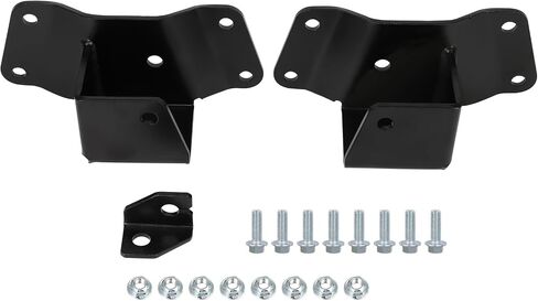 SCITOO 2" Rear Drop Hanger 1988-1998 for Chevrolet C1500 K1500 1988-1998 for GMC K1500 Sierra Durable Leaf Spring Accessory Suspension Bracket Replacement motor-394 in Saudi Arabia