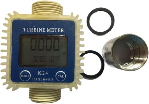 1 قطعة K24 التوربينات الرقمية الديزل النفط مقياس تدفق الوقود للمواد الكيميائية المياه السائلة in Saudi Arabia