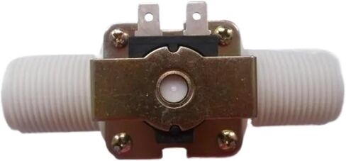 1PCS 1" 12V Electric Solenoid Valve Normally Closed N/C Water Inlet Flow Switch in Saudi Arabia
