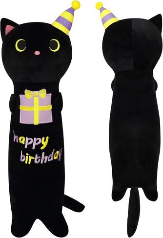 Long Cat Plush Boby Pillow ، 24inch Cat Long Cat Avocado Plush Toy ، هدايا بوب هدايا لينة لينة. in Kuwait