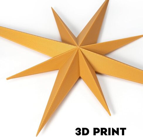 ديكور حديث لمنتصف القرن، منحوتة جدارية فنية على شكل نجمة ثلاثية الأبعاد من الذهب Mcm، ديكور نجمي بلاستيكي، لمسة ديكور منزلية عتيقة على الطراز القوطي السماوي. (مجموعة من 6) in Kuwait